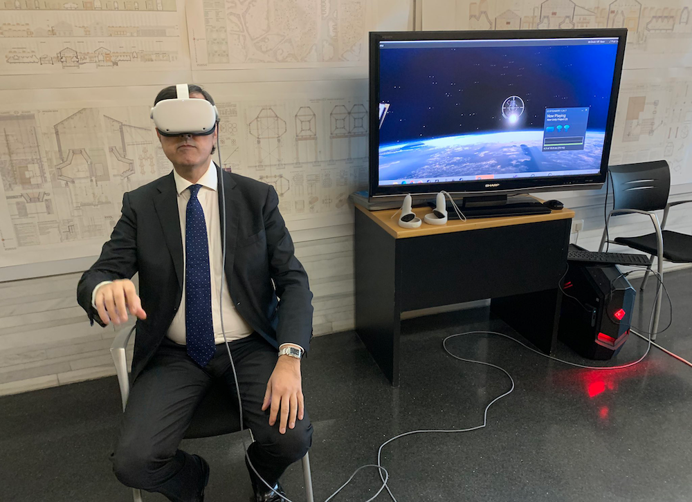 Visit to experimental AI tool for rehabilitation