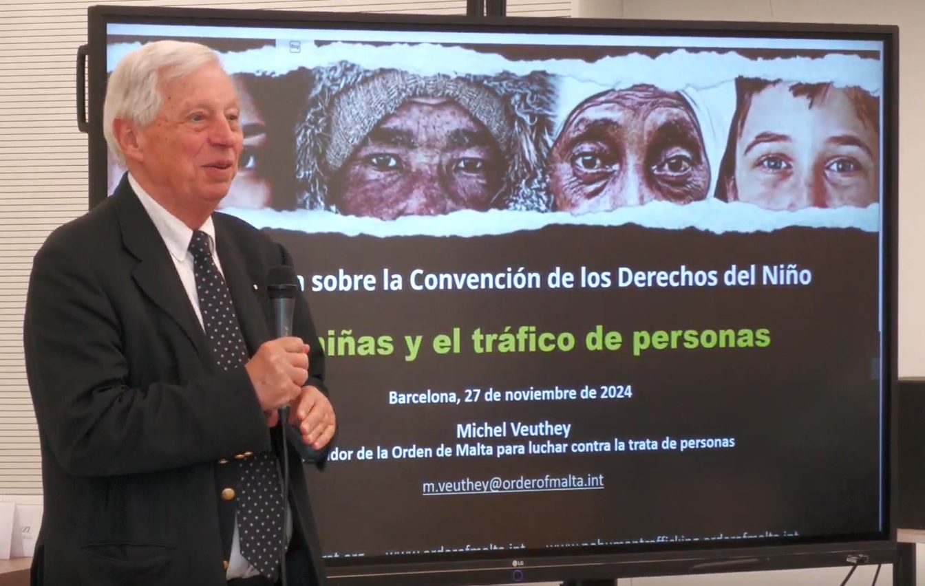 Ambassador Michel Veuthey, in Abat Oliba CEU University of Barcelona